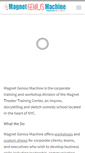Mobile Screenshot of magnetgeniusmachine.com